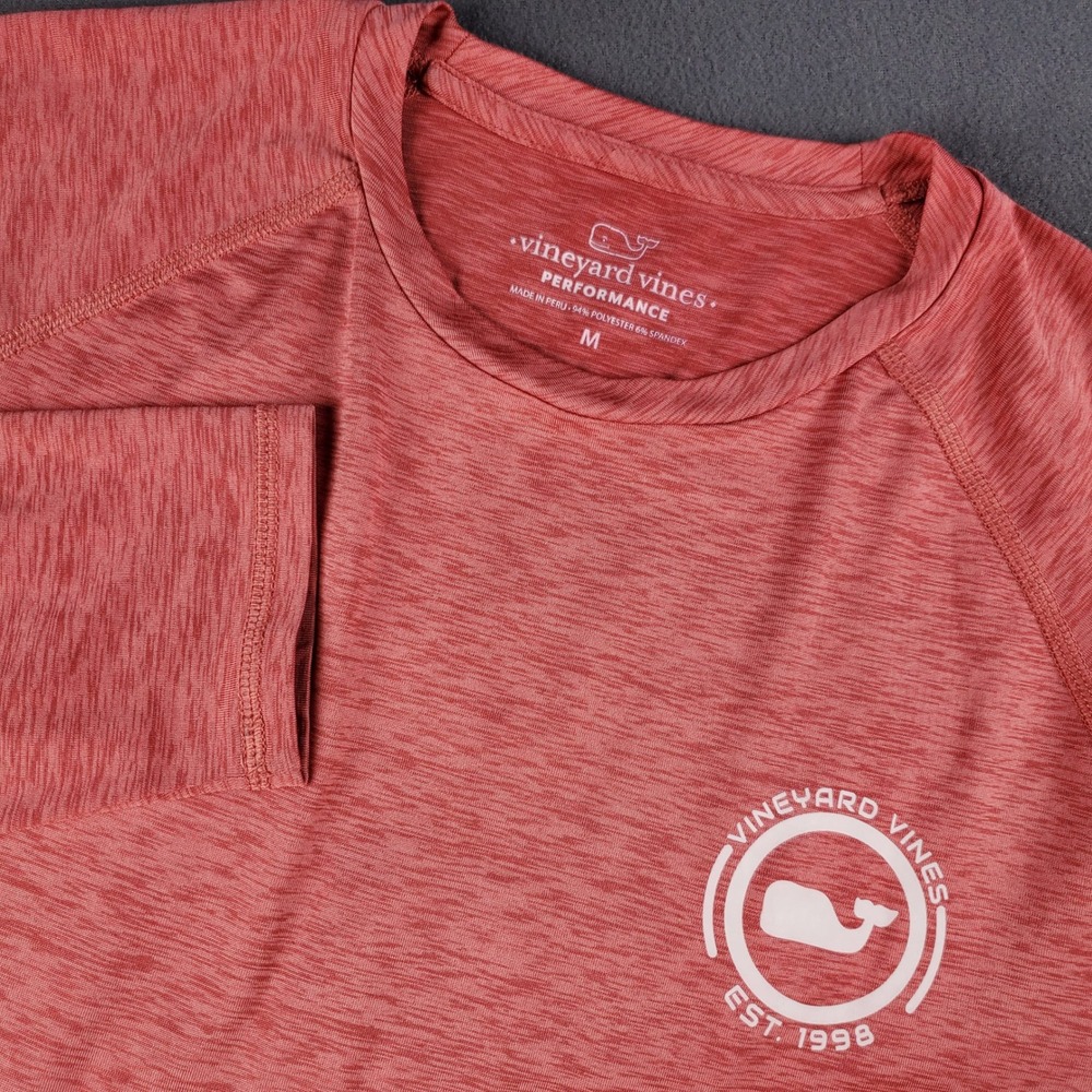 Vineyard Vines Performance‎ Shirt Long Sleeve Athletic Heathered M